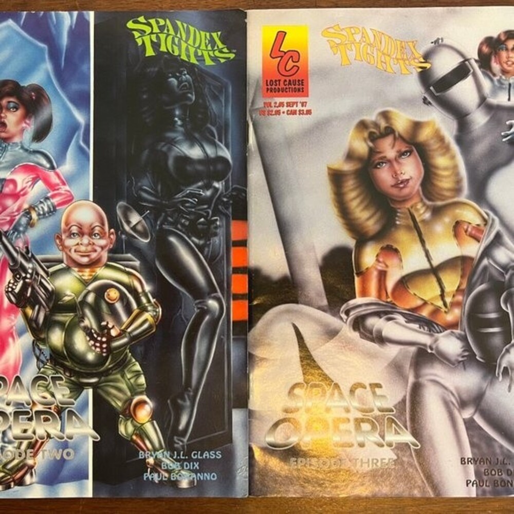 Vintage 1997 Spandex Tights Space Opera Episode 2 & 3